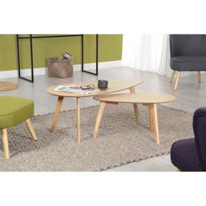 Table basse scandinave noir avesta
