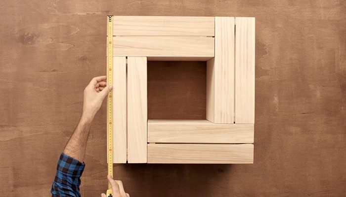 Fabriquer table basse avec caisse en bois