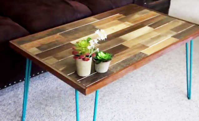 Fabrication de table basse en palette
