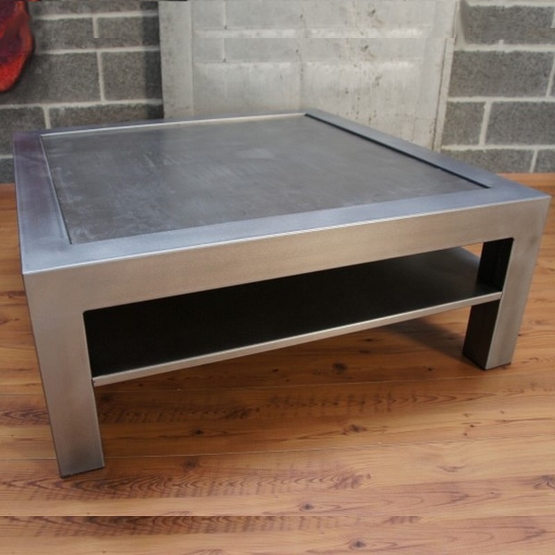 Table basse resine tressee maison du monde