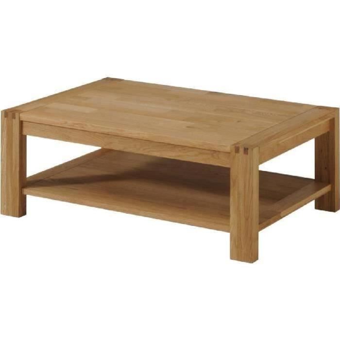 Table basse en bois de chene