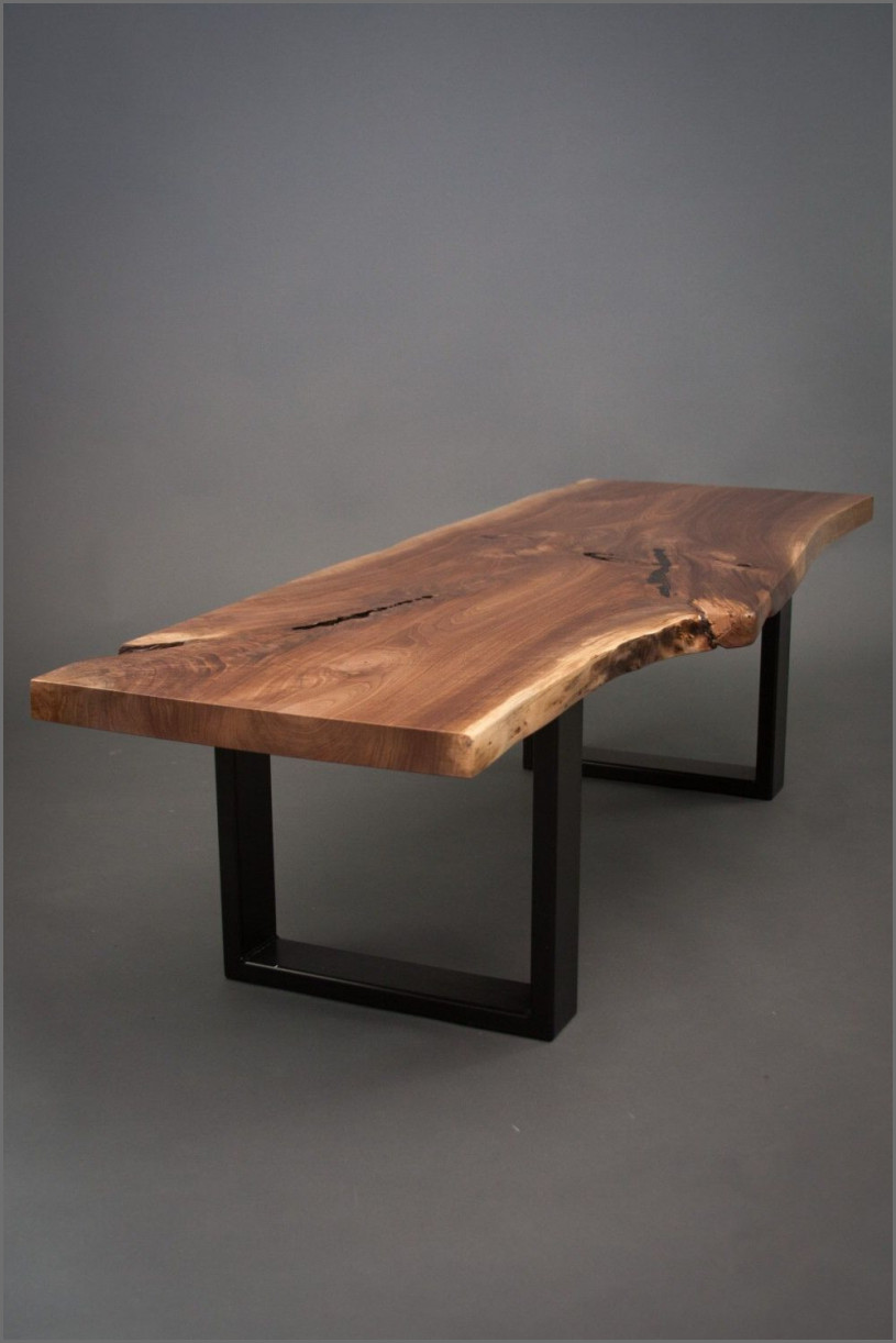Rondins de bois table basse