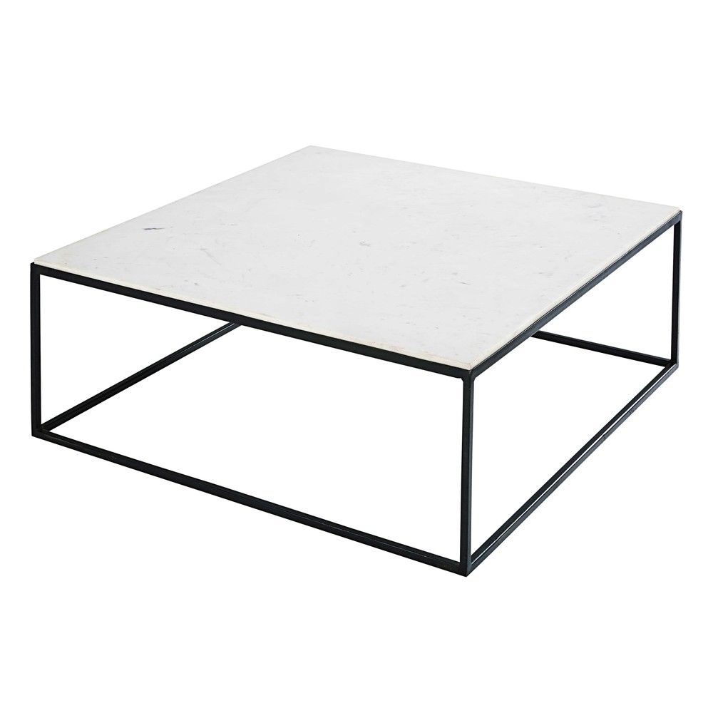 Table basse noir maison du monde