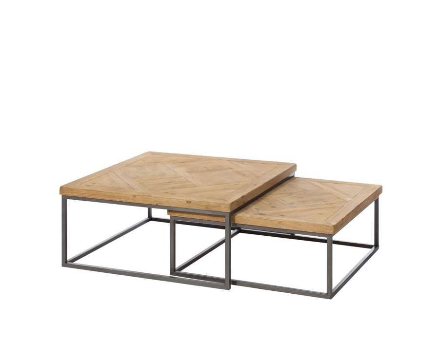 Zuiver table basse bois
