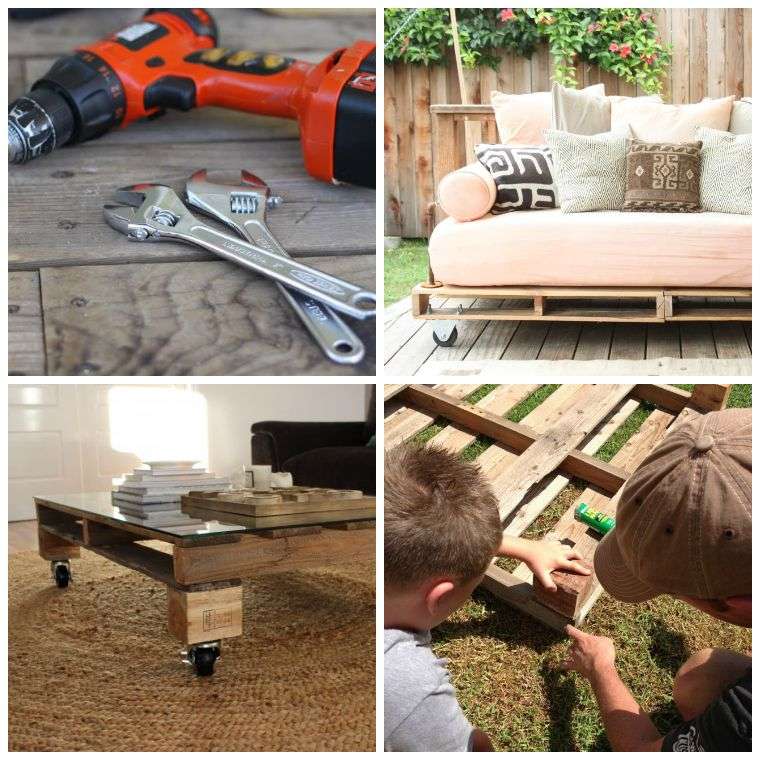 Tuto construire une table basse palette
