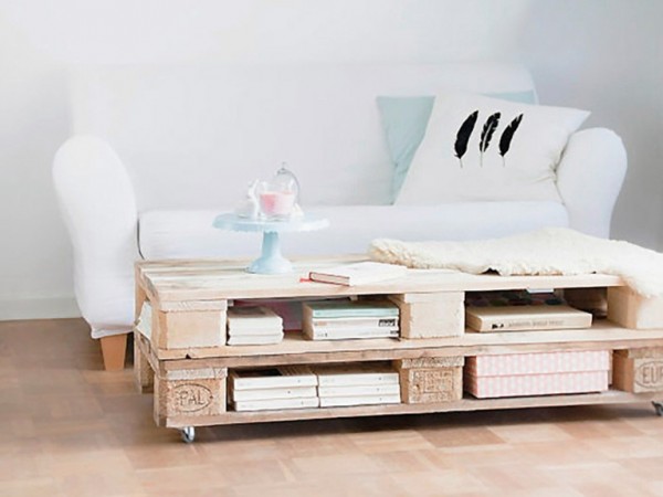 Photo palette table basse