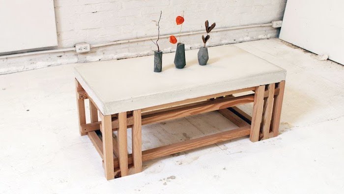 Creer table basse en bois