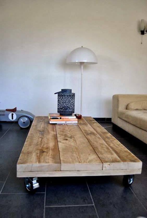 Construire une table basse avec palette