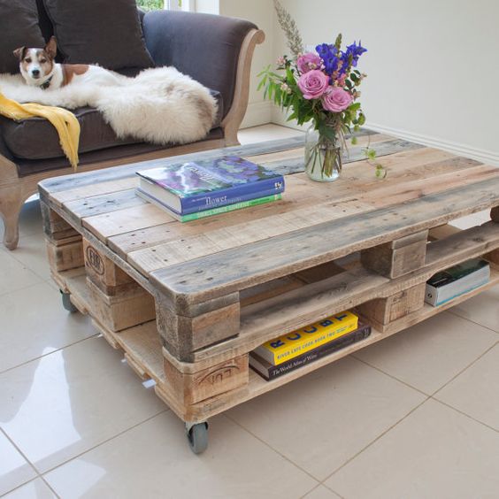 Table basse en palette a faire