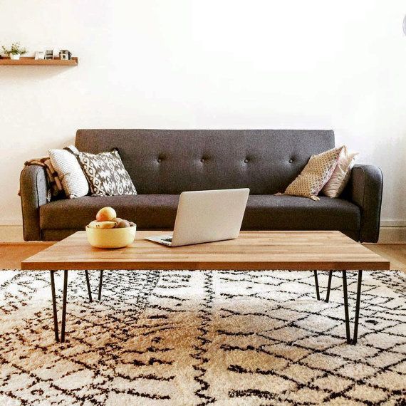 Tuto table basse palette pied epingle
