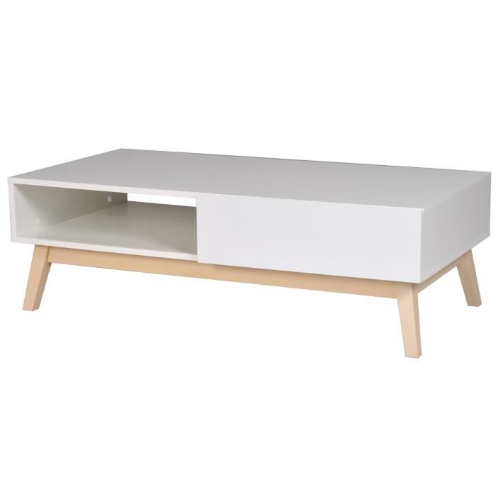 Pieds scandinave table basse