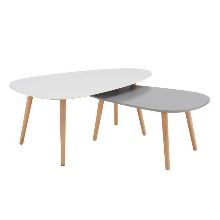 Table basse scandinave fait maison
