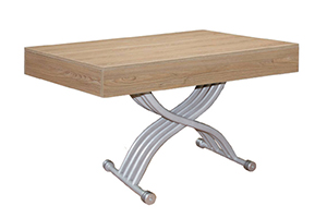 Table basse relevable à plateau dépliable new viper