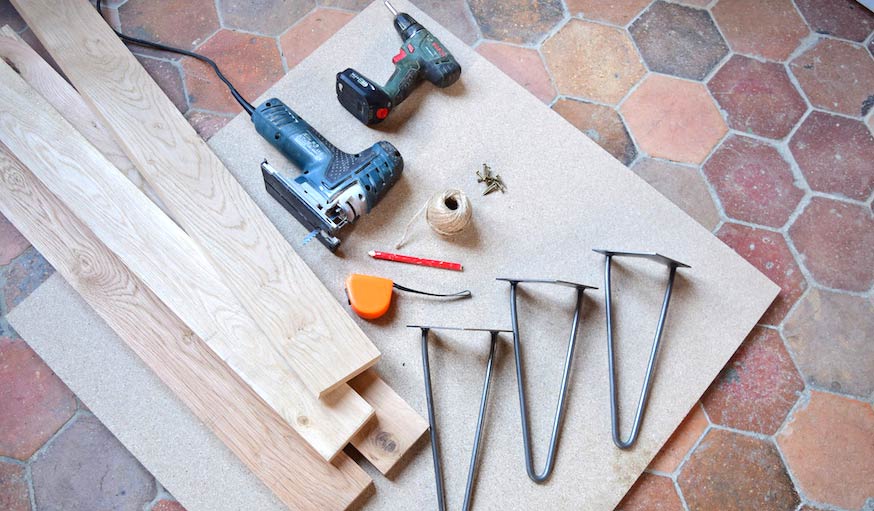 Comment fabriquer une table basse ronde en bois