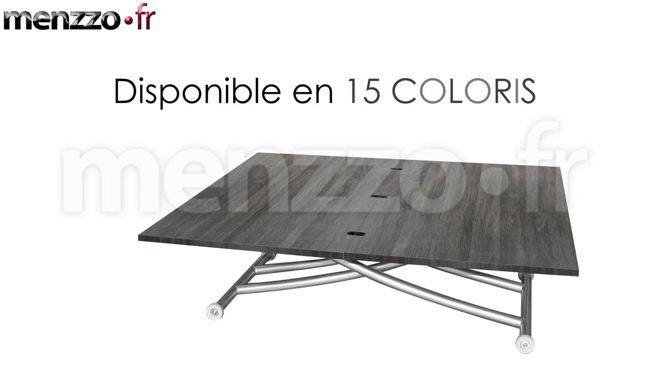 Table basse relevable carrera xl