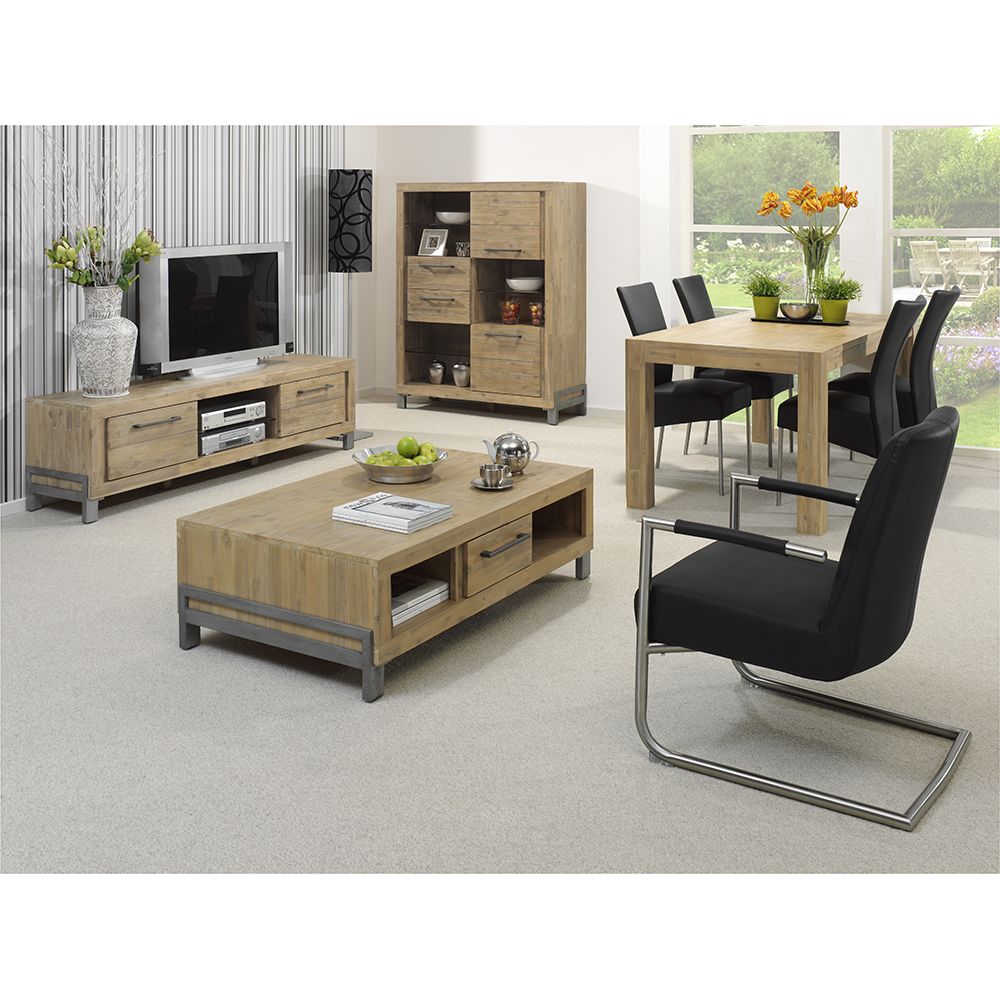 Table basse et meuble tv scandinave