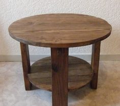 Table basse bois naturel années 20-30