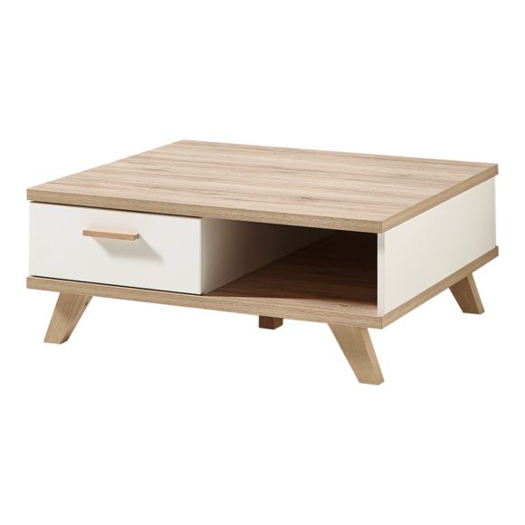 Table basse bois niche
