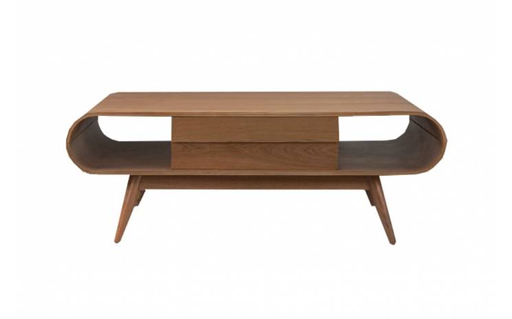 Table basse bois scandinave vintage
