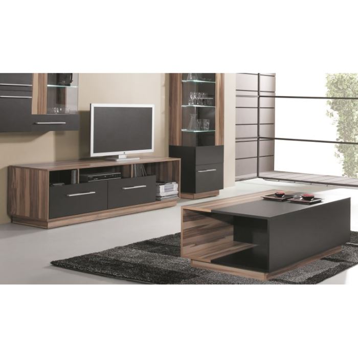 Table basse et meuble tv bois