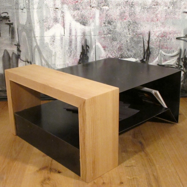 Table basse bois disign