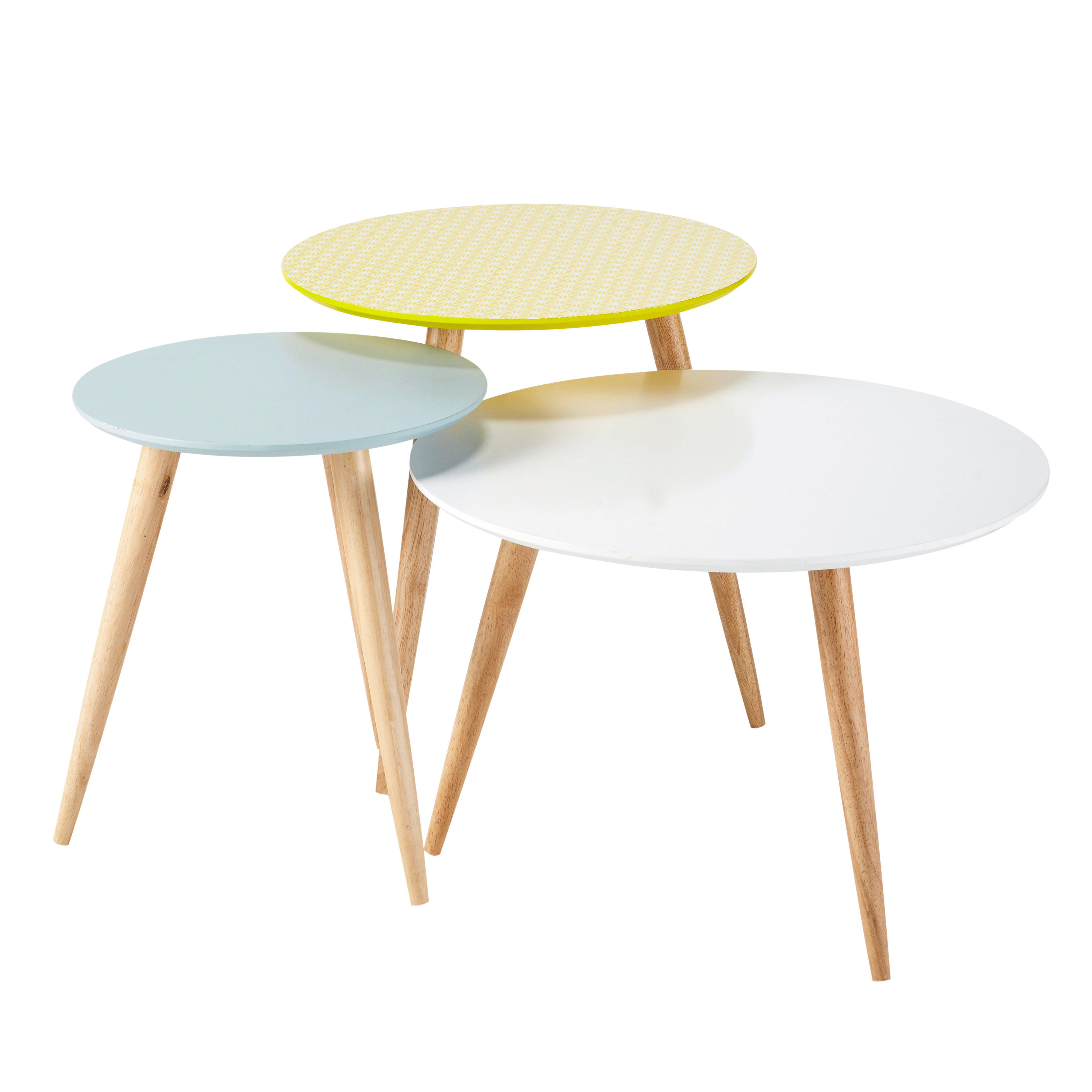 Table basse bois vintage pas cher