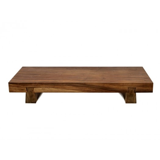 Table basse bois style