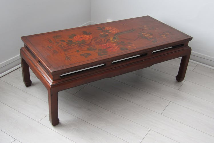 Table basse chinoise en bois