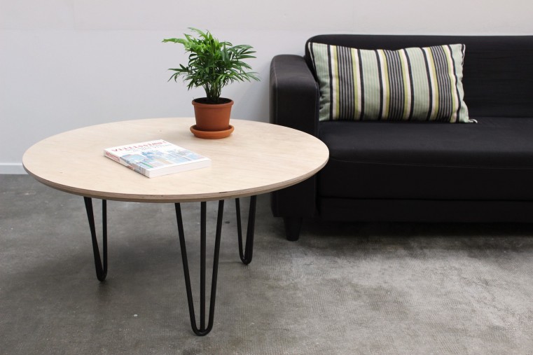 Plaque bois pour table basse