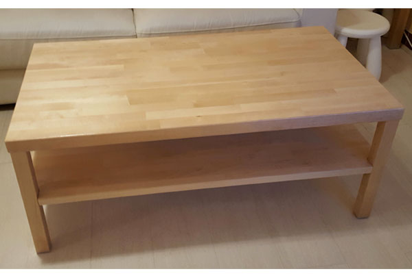 Fabrication d'une table basse en bois