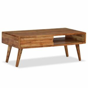 Table basse bois sculpte