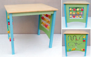 Table basse bois jeux