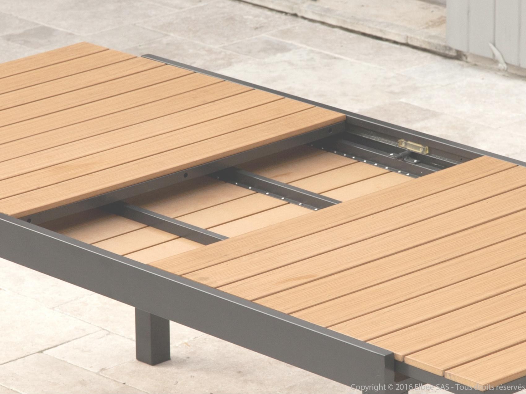 Table basse bois recomposé