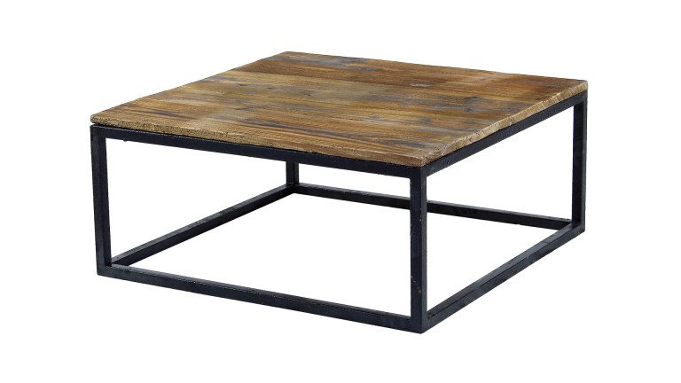 Table basse design usine