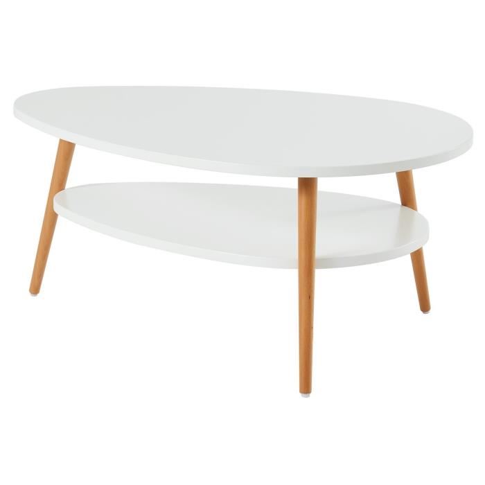 Table basse motif scandinave
