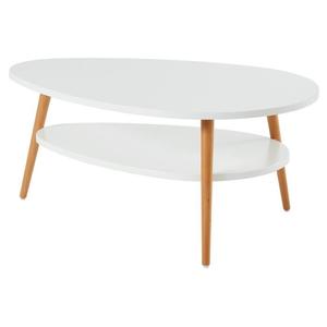 Table basse scandinave noir et blanc
