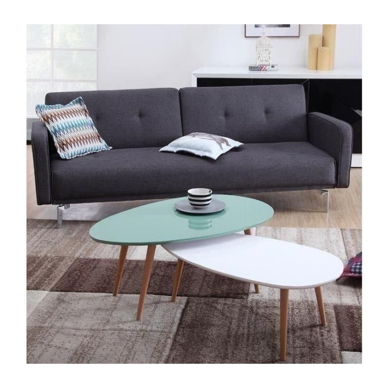 Table basse scandinave stone