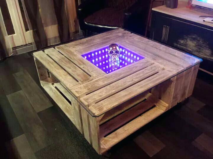 Faire une table basse avec des palette