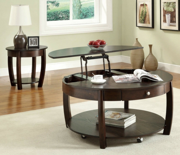 Table basse ronde but
