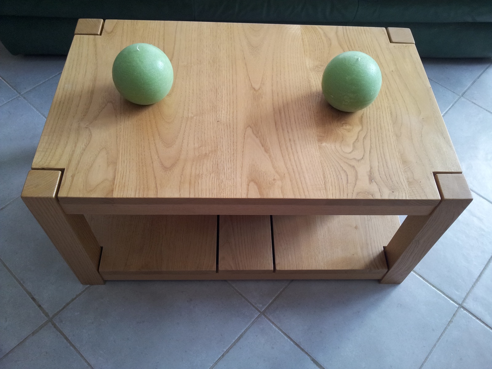 Table basse bois menuisier