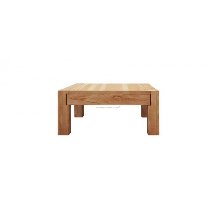 Table basse en bois hetre