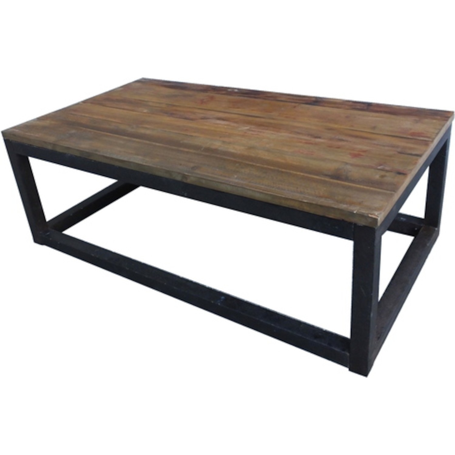 Photo table basse bois