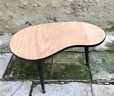 Table basse bois année 50