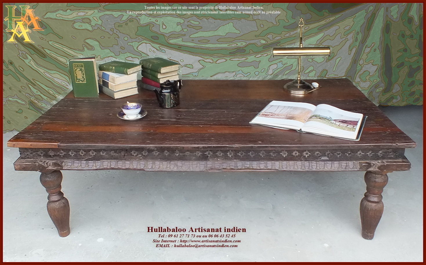 Plan pour table basse en bois