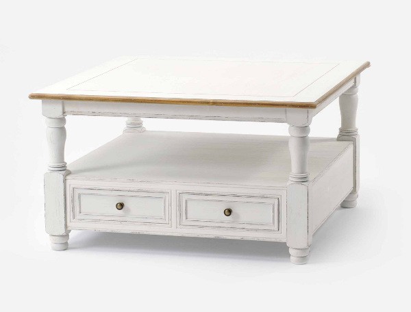 Table basse bois rose
