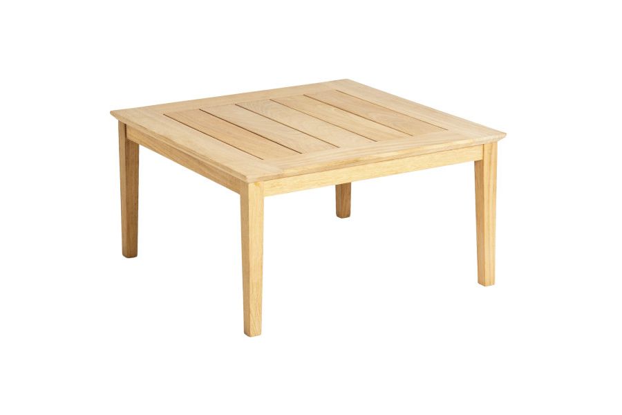 Salon de jardin table basse bois