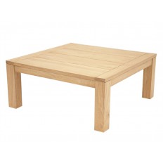 Table basse carre bois massif