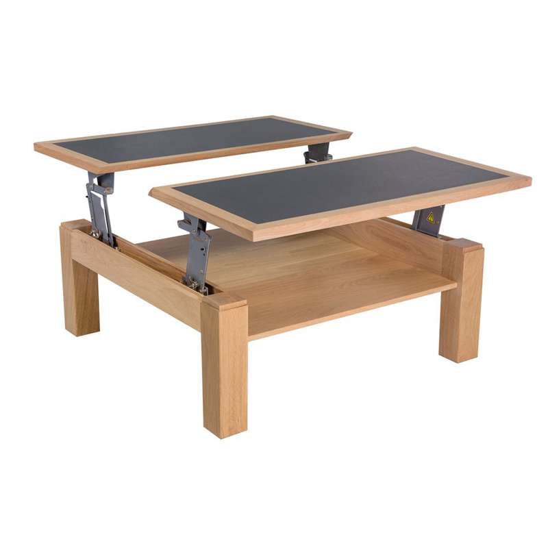 Table basse bois et ceramique