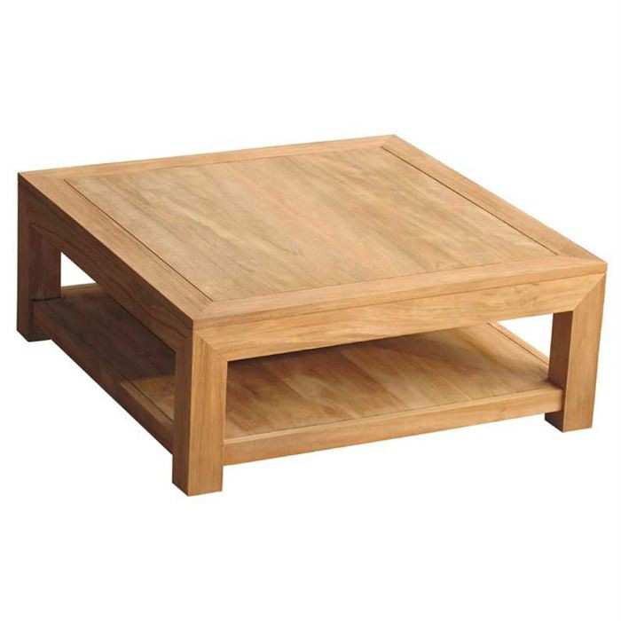 Table basse en bois cdiscount