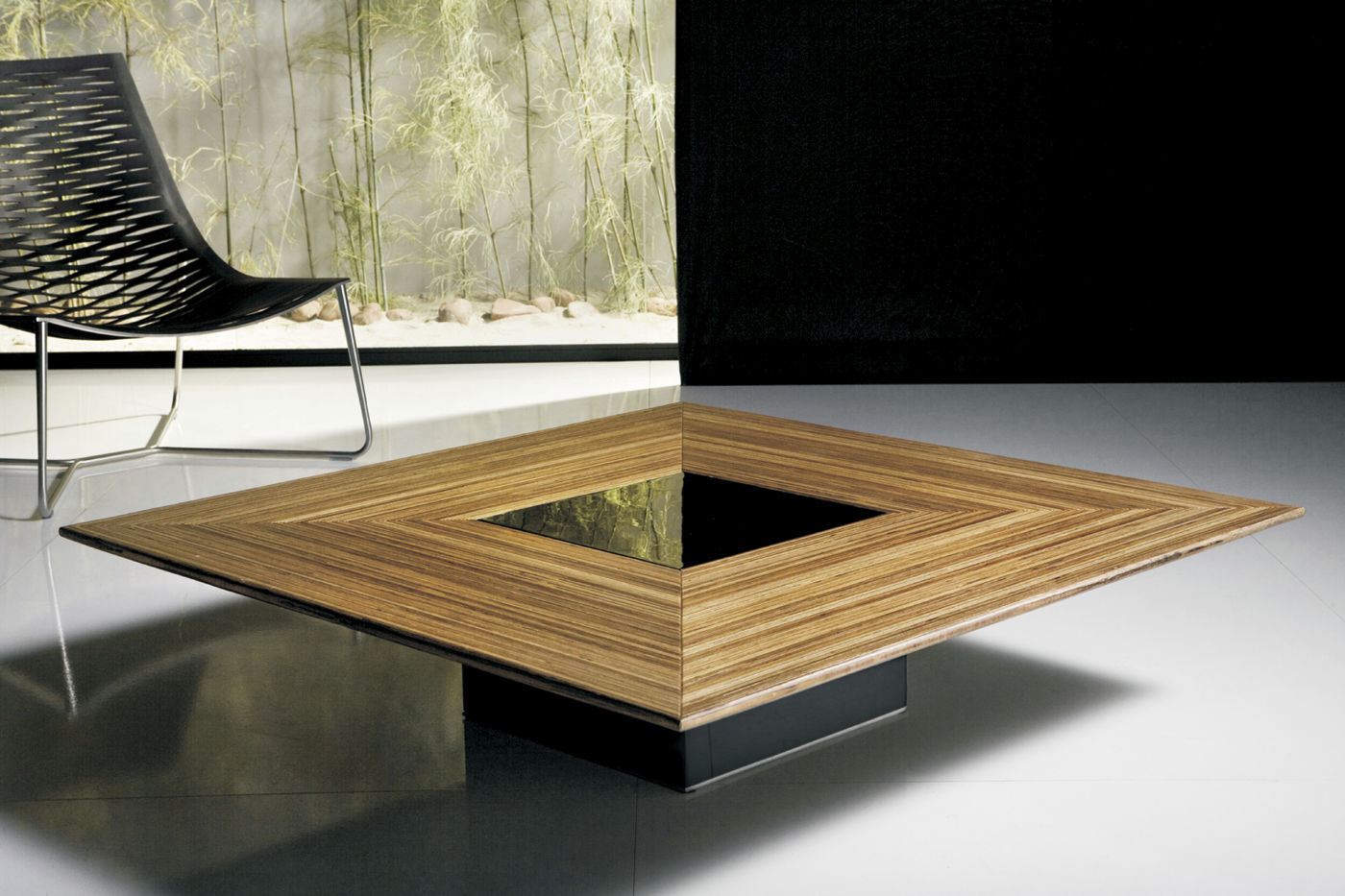 Table basse bois grande